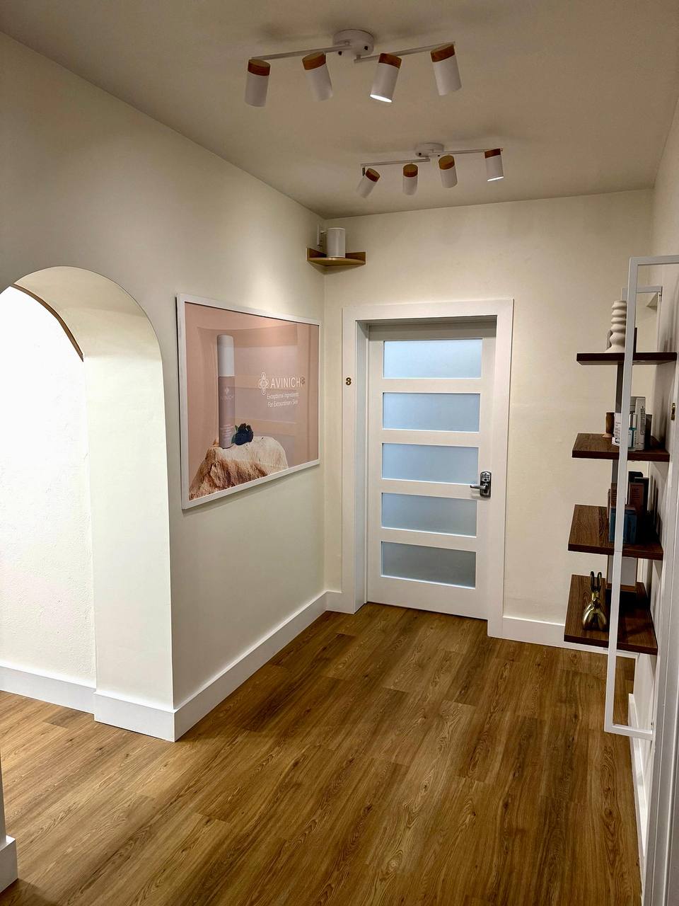 Advanced skincare treatment room Naples