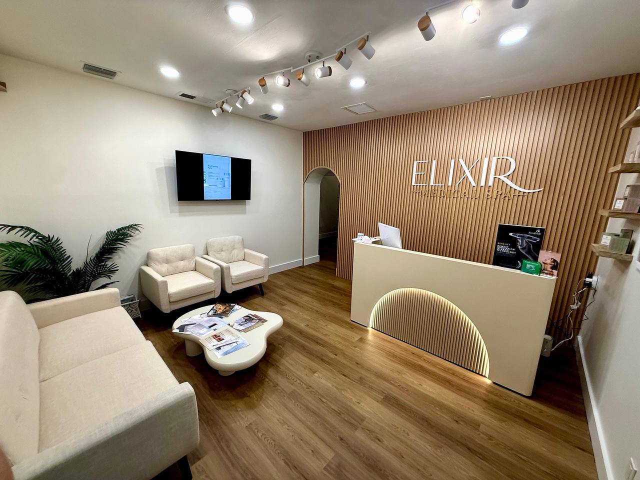 Elixir Medical Spa Naples FL reception
